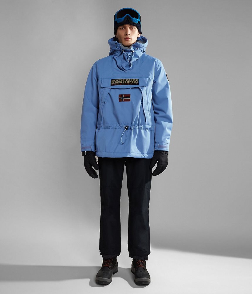 Napapijri Skidoo Anorak Jacket Anoraks Heren Blauw | 7896231-FU