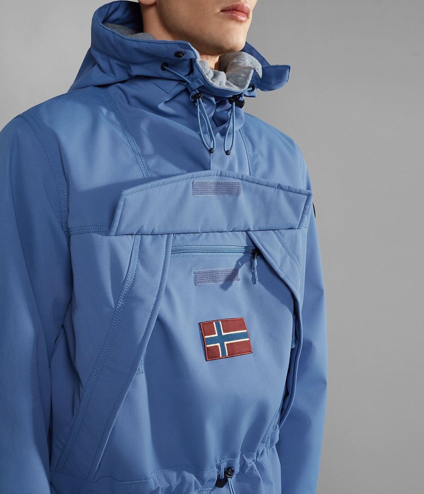 Napapijri Skidoo Anorak Jacket Anoraks Heren Blauw | 7896231-FU