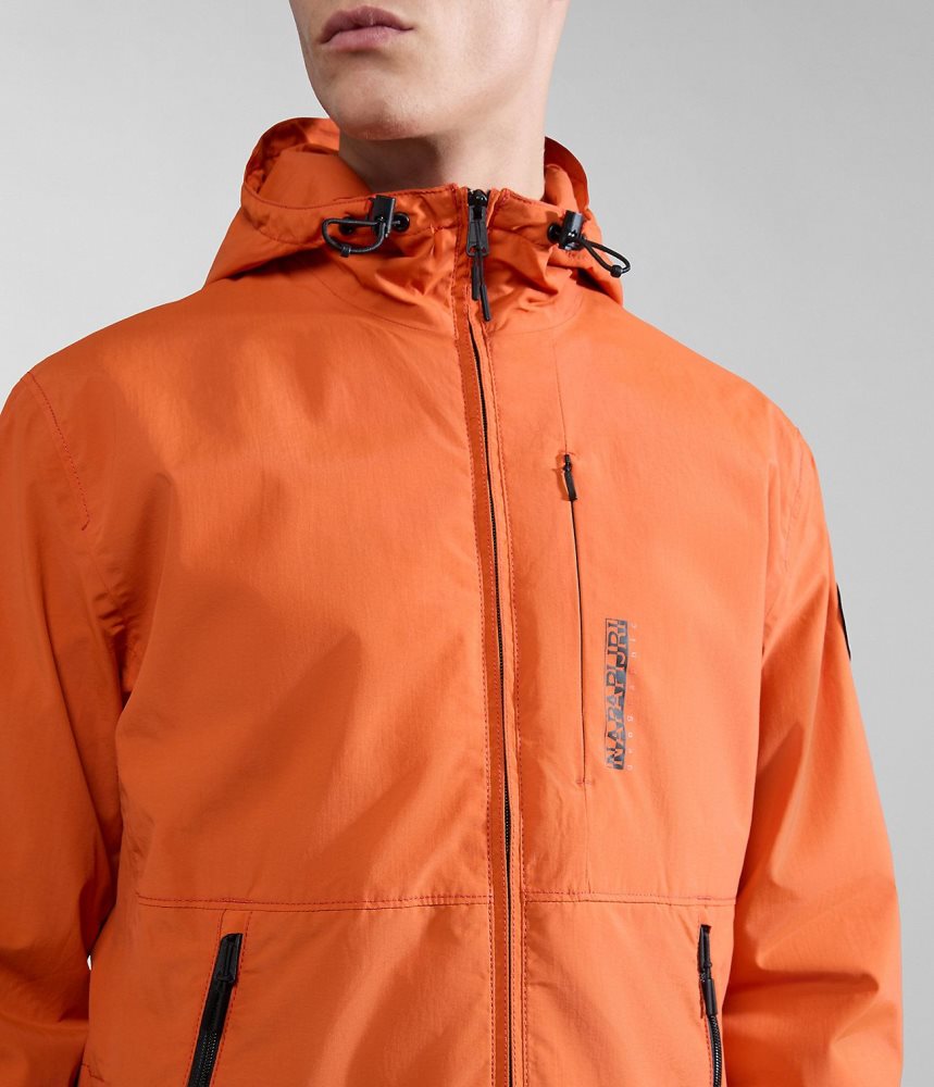 Napapijri Tundra Jacket Regenjassen Heren Oranje | 4173690-MS