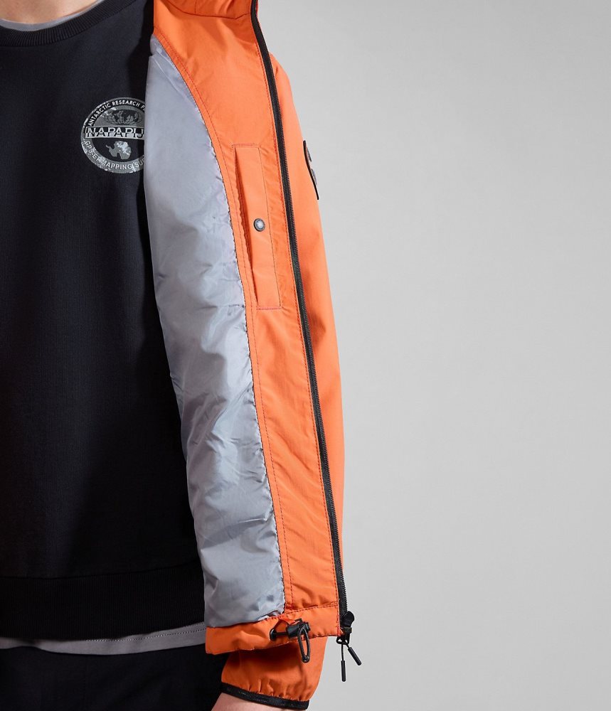 Napapijri Tundra Jacket Short Jackets Heren Oranje | 6710359-EL