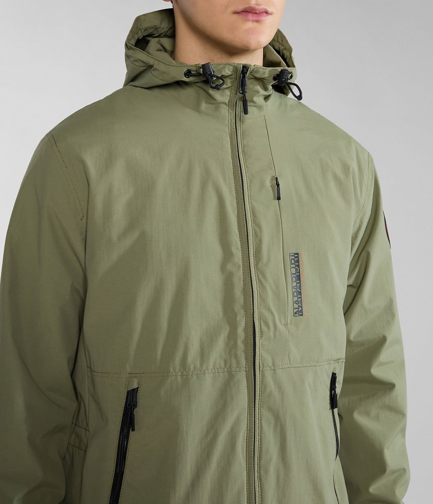 Napapijri Tundra Jacket Short Jackets Heren Groen | 7096514-KP