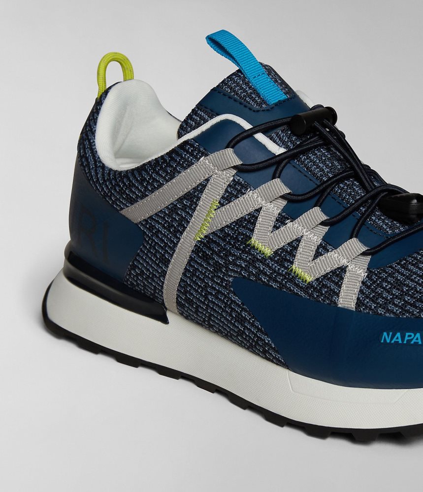 Napapijri Valley Trainers Sportschoenen Heren Donkerblauw | 1502496-CO