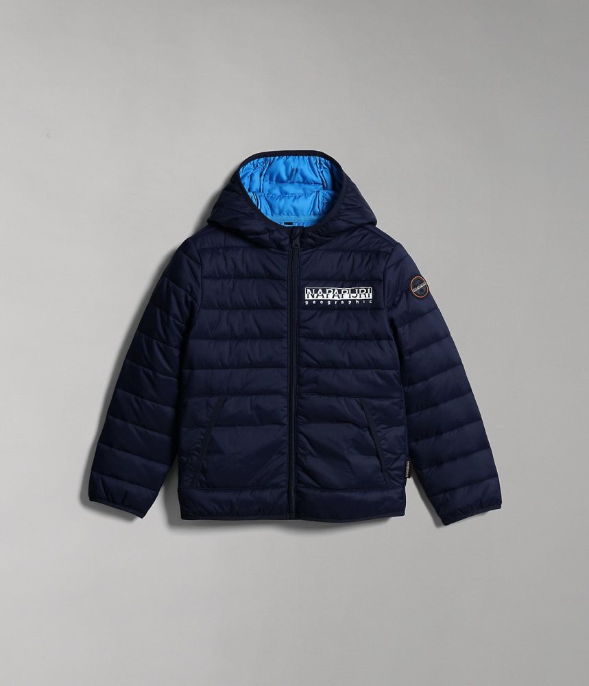 Napapijri Verna Puffer Jacket (4-16 YEARS) Regenjassen Kinderen Donkerblauw | 4720836-FB