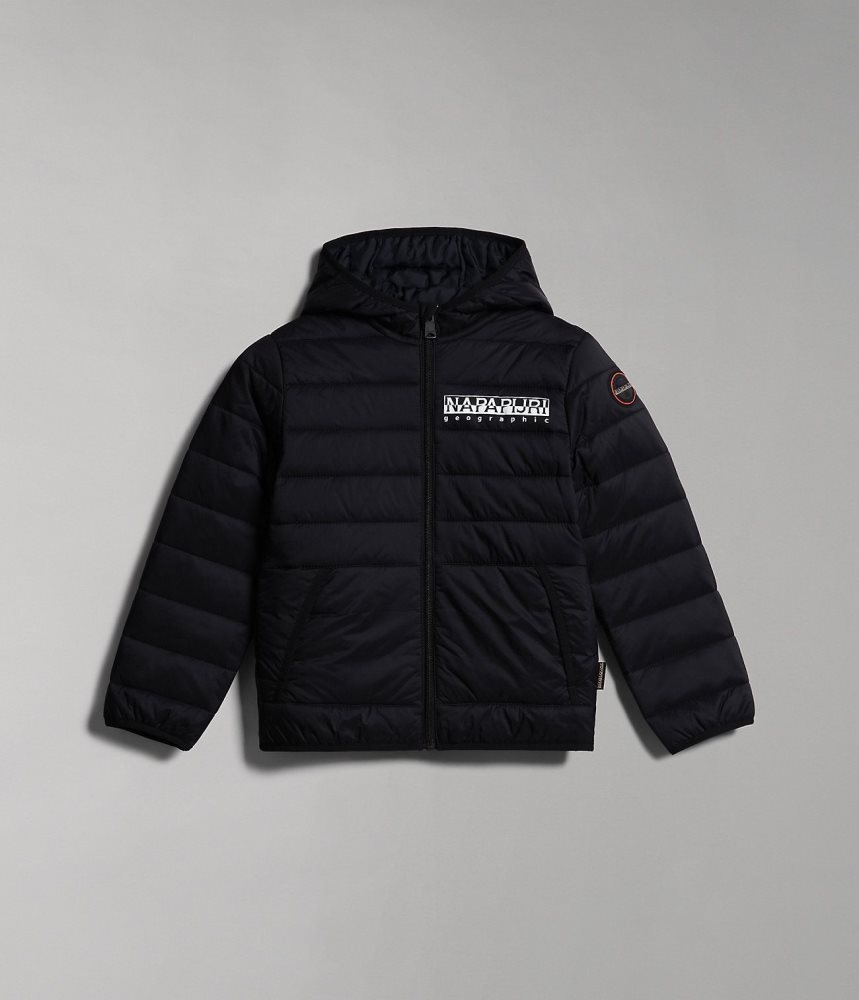 Napapijri Verna Puffer Jacket (4-16 YEARS) Regenjassen Kinderen Zwart | 0736521-UA