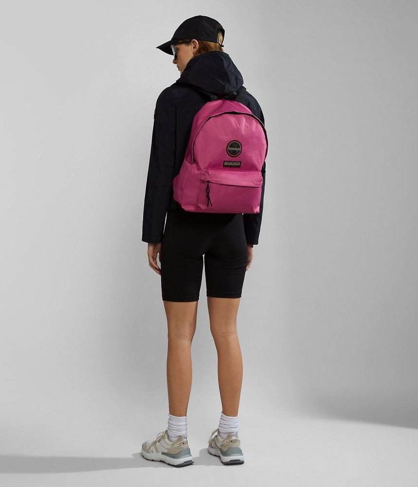 Napapijri Voyage Backpack Rugzakken Heren Roze | 6089354-GT