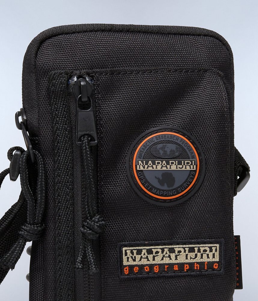 Napapijri Voyage Crossover Bag Tassen Heren Zwart | 4301582-XM