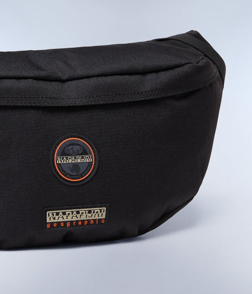 Napapijri Voyage Waist Bag Tassen Heren Zwart | 1043259-NZ