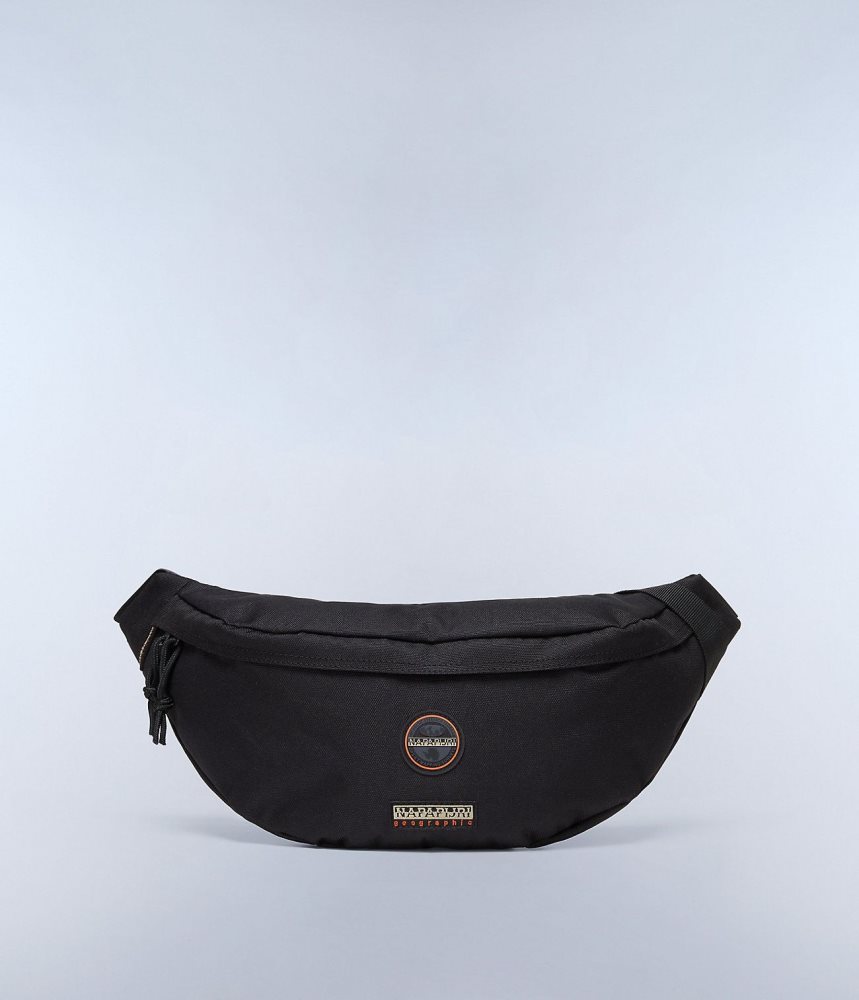 Napapijri Voyage Waist Bag Tassen Heren Zwart | 1043259-NZ