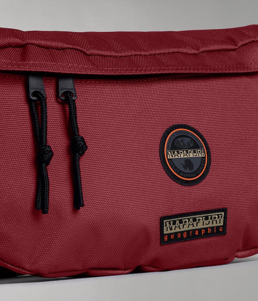 Napapijri Voyage Waist Bag Tassen Heren Bordeaux | 5021738-YI