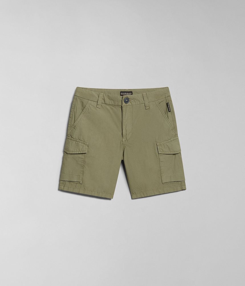 Napapijri Whati Bermuda Shorts (4-16 YEARS) Korte Broek Kinderen Groen | 3265094-MK