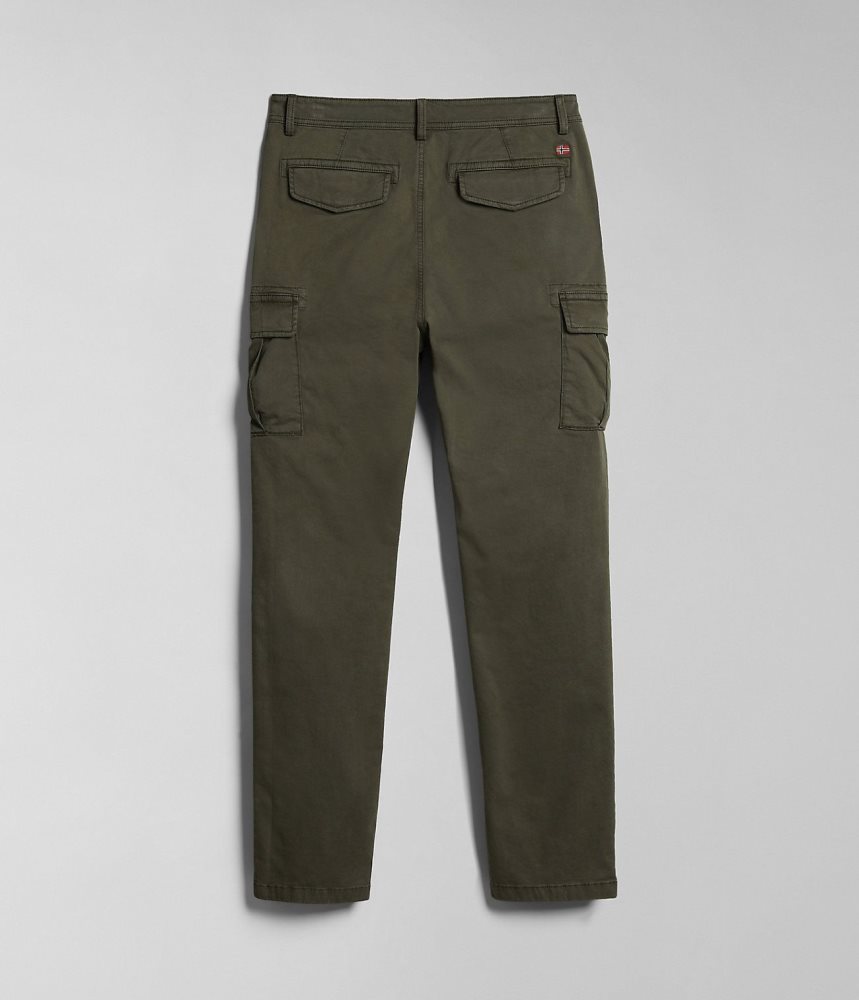 Napapijri Yasuni Cargo Trousers Cargo Broek Heren Khaki Groen | 3945271-IM