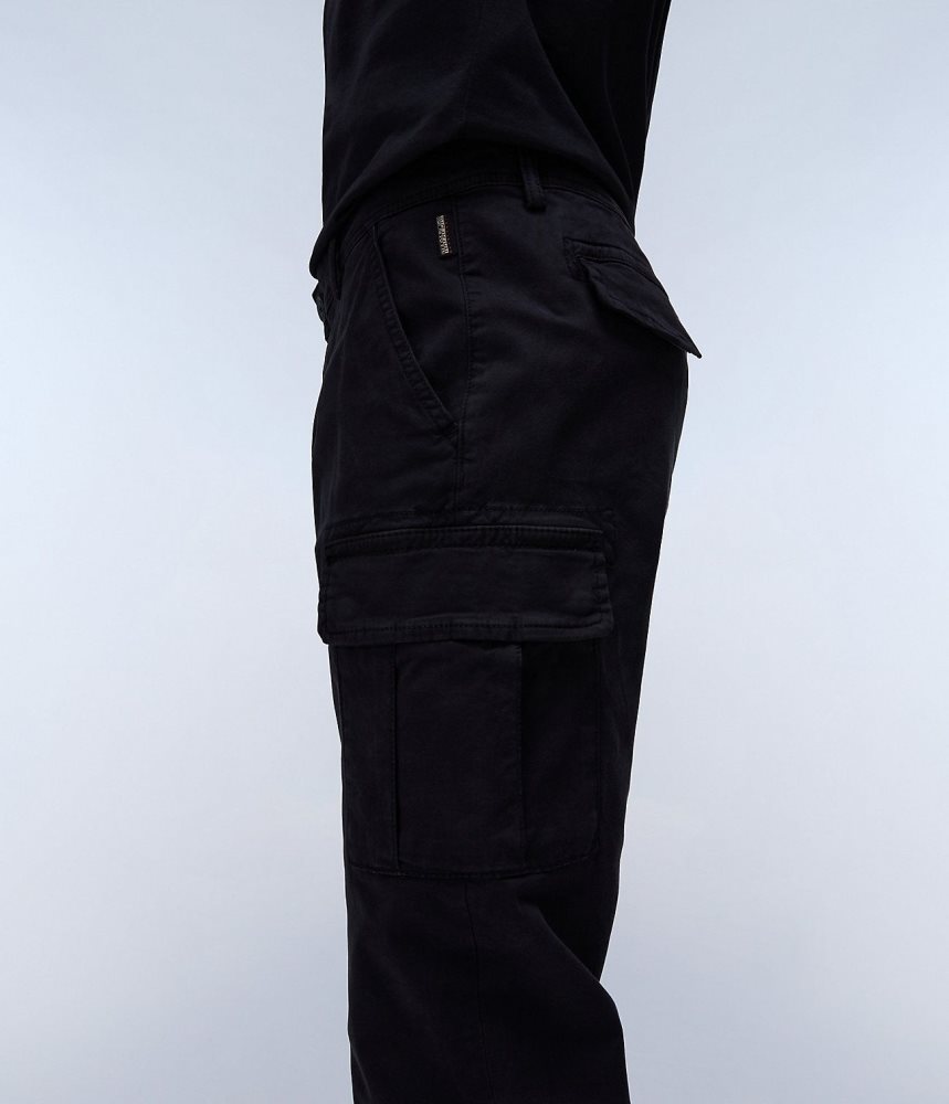 Napapijri Yasuni Cargo Trousers Cargo Broek Heren Zwart | 4652703-XN