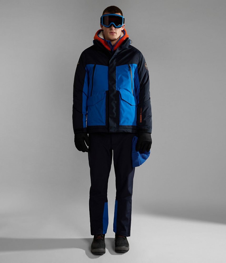 Napapijri Zeroth Ski Pants Skibroek Heren Blauw | 0283519-PJ